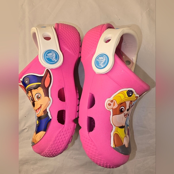 Crocs Paw Patrol Infant Girls Pink Clog Sandals Size C6 (Child 6) - Picture 5 of 5